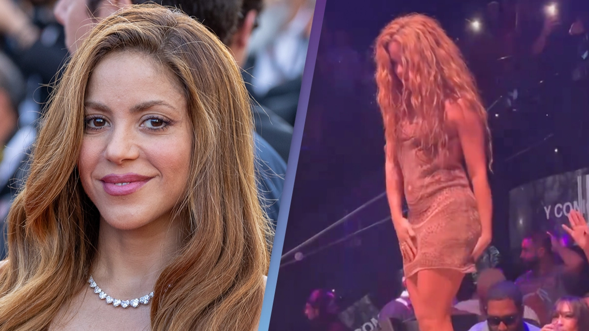 Shakira abruptly walks off stage after she spots fan 'filming up her dress' while dancing