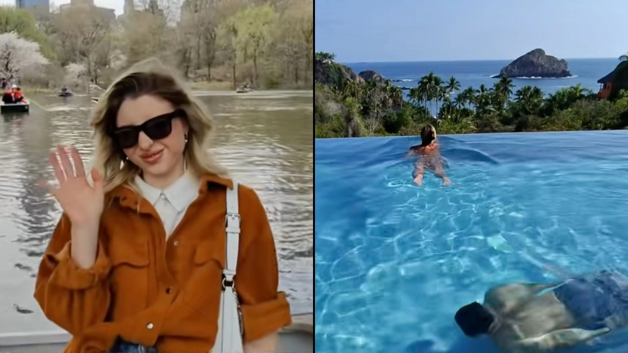 Holidaymaker leaves people baffled by 'taking photos without her phone' thanks to 'truly amazing' gadget