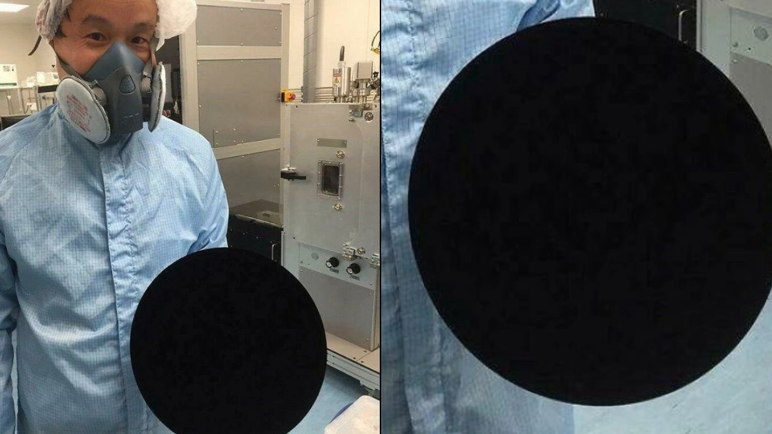 People can't believe image of 'darkest colour' is unedited