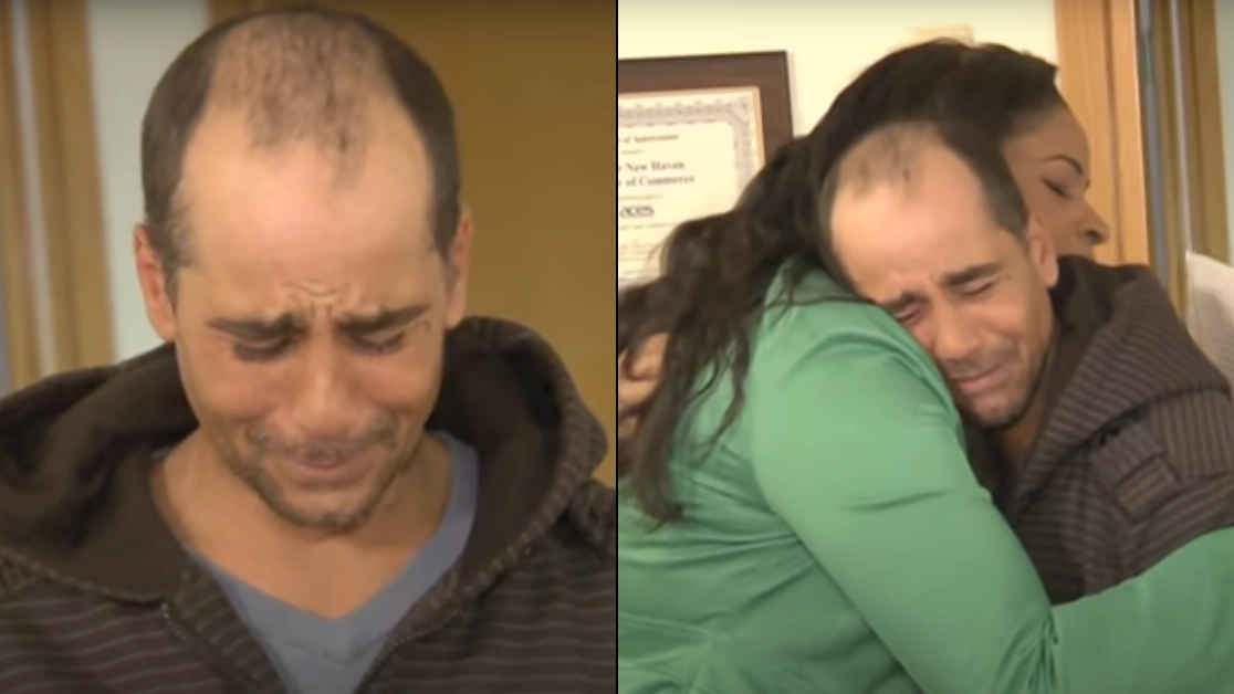 Homeless man who returned £7500 cheque he found burst into tears after being offered life-changing reward
