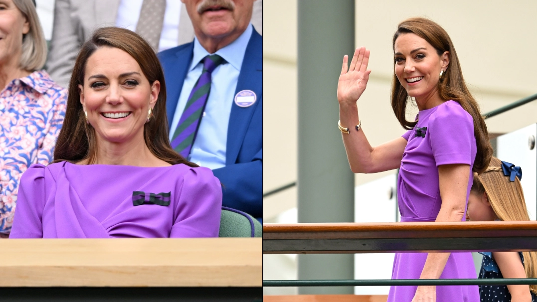 Kate Middleton makes rare public appearance as she returns to Wimbledon