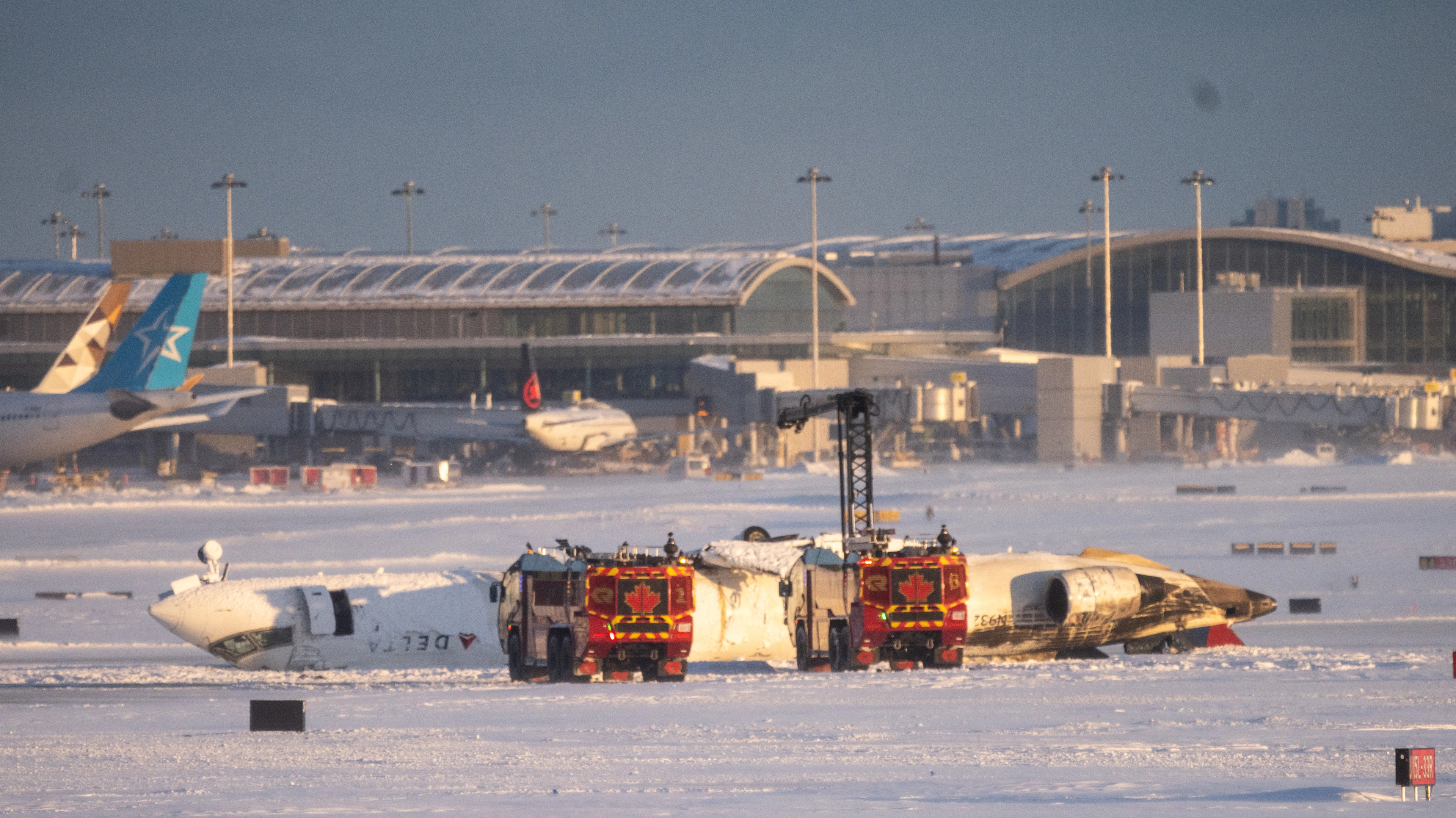 Why Delta Air Lines aircraft could have flipped upside down after crash landing in Canada in dramatic scenes