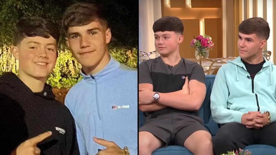 'Hero' teens who jumped on train tracks to stop man killing himself explained what they were thinking in moment