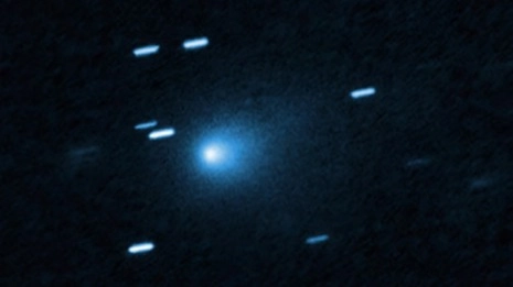 'Potential hostile alien threat' hurtling through solar system has started bizarre action