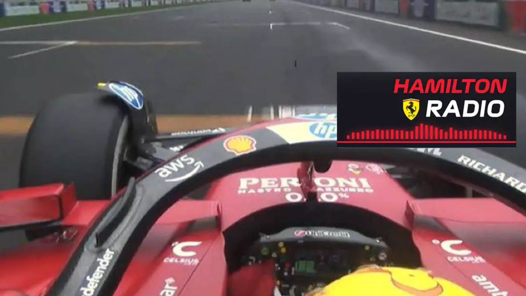 Lewis Hamilton had explosive interaction with Ferrari team before being disqualified from Chinese Grand Prix