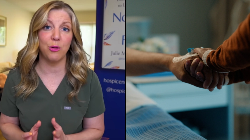 End of life hospice nurse explains what the 'worst thing to die of' is