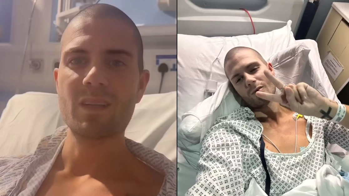 Max George reveals new health fears just weeks after life-threatening operation where singer feared he would die