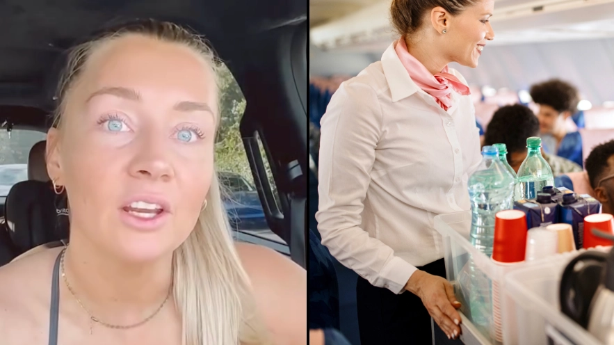 Flight attendant shares ‘disgusting’ items you should ‘never’ drink while on a plane