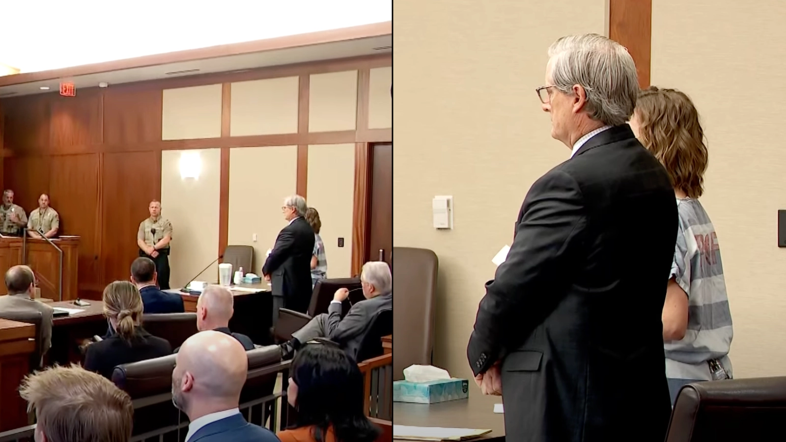 Moment husband of YouTube mum witnesses her disturbing statement before she was given maximum sentence for child abuse