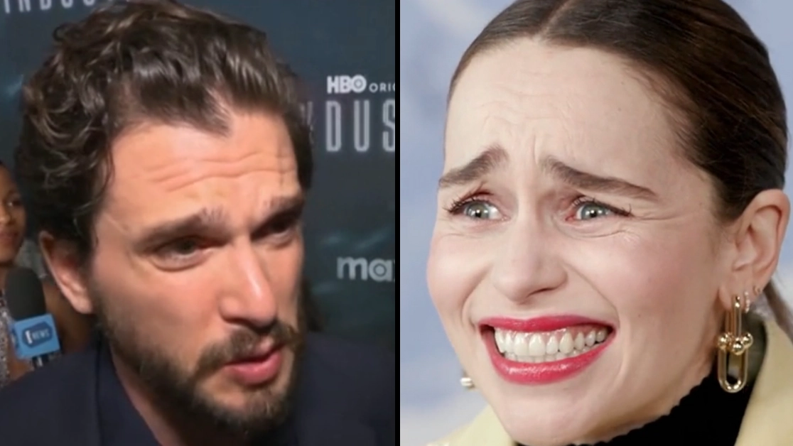 Kit Harington and Emilia Clarke reveal why they won't watch House of the Dragon