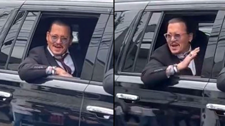 Johnny Depp Goes Into Character After Fan Shouts He’ll Always Be Her Captain Jack Sparrow