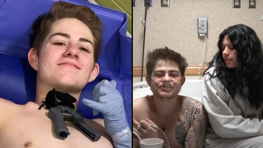 Man who was cut in half by forklift during major accident admits there is 'light at end of tunnel'