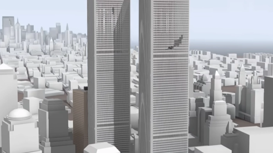 Simulation demonstrates how World Trade Center collapsed on 9/11 clearly without smoke