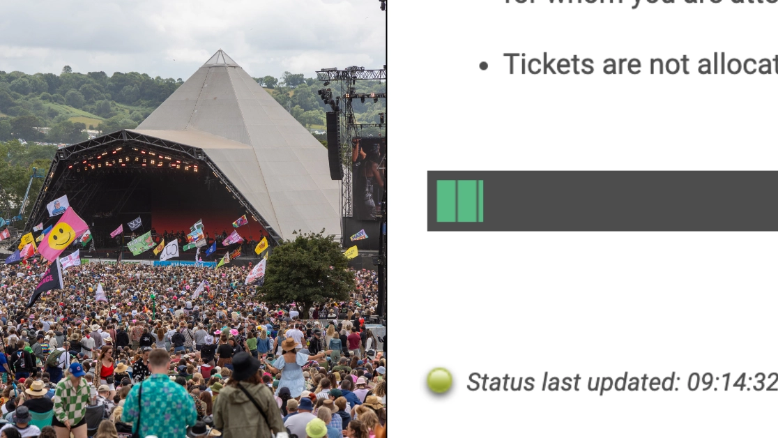 Glastonbury fans all have same complaint about new ticketing system as general sale goes live for 2025