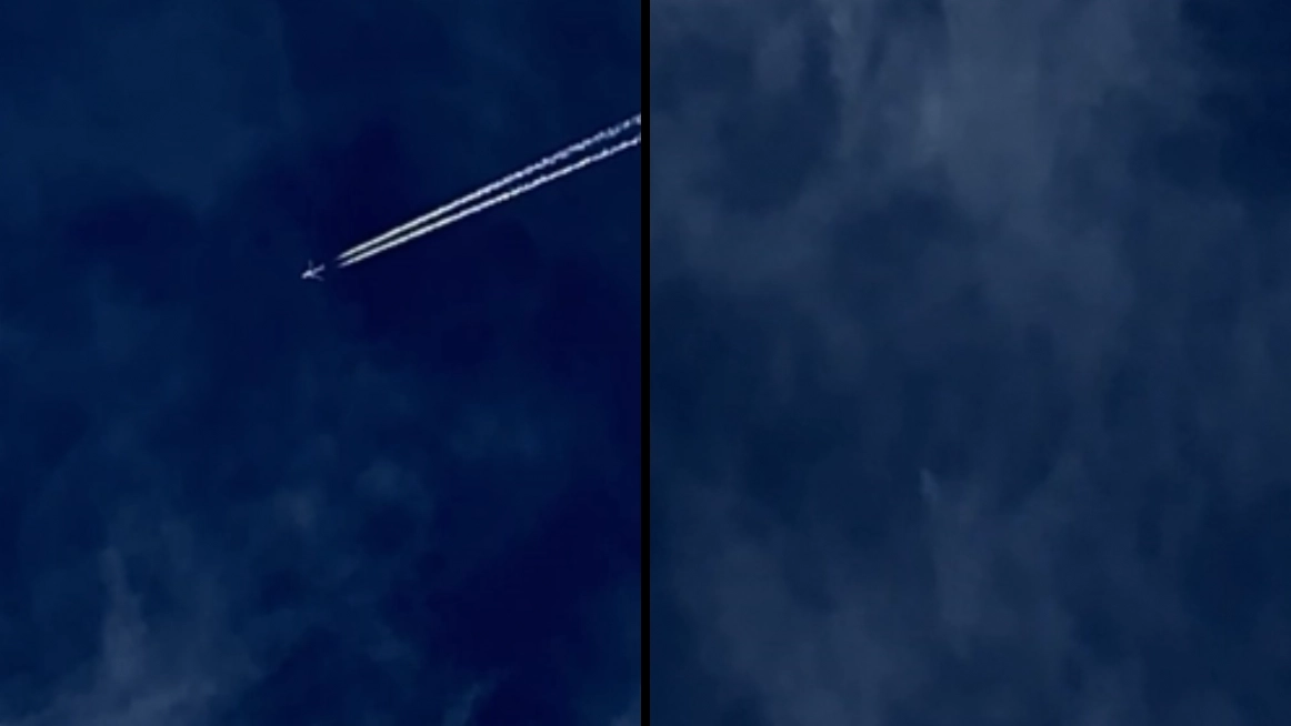 'UFO' spotted on film as man tests out new camera