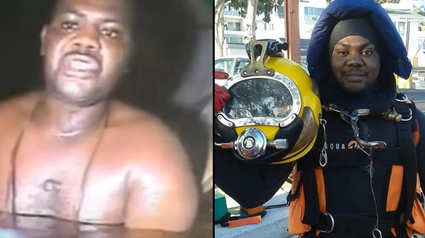 Incredible story of what happened to man after he survived being trapped at bottom of ocean for 60 hours