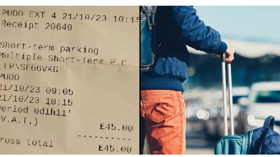 Uber driver slams parking firm after being charged £45 for five minutes of parking