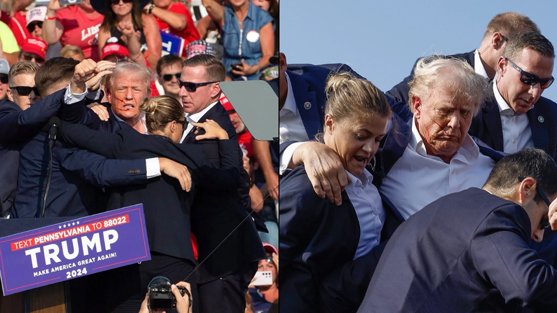 Eyewitness claim Donald Trump’s security was warned about gunman 'three or four minutes' before shots were fired