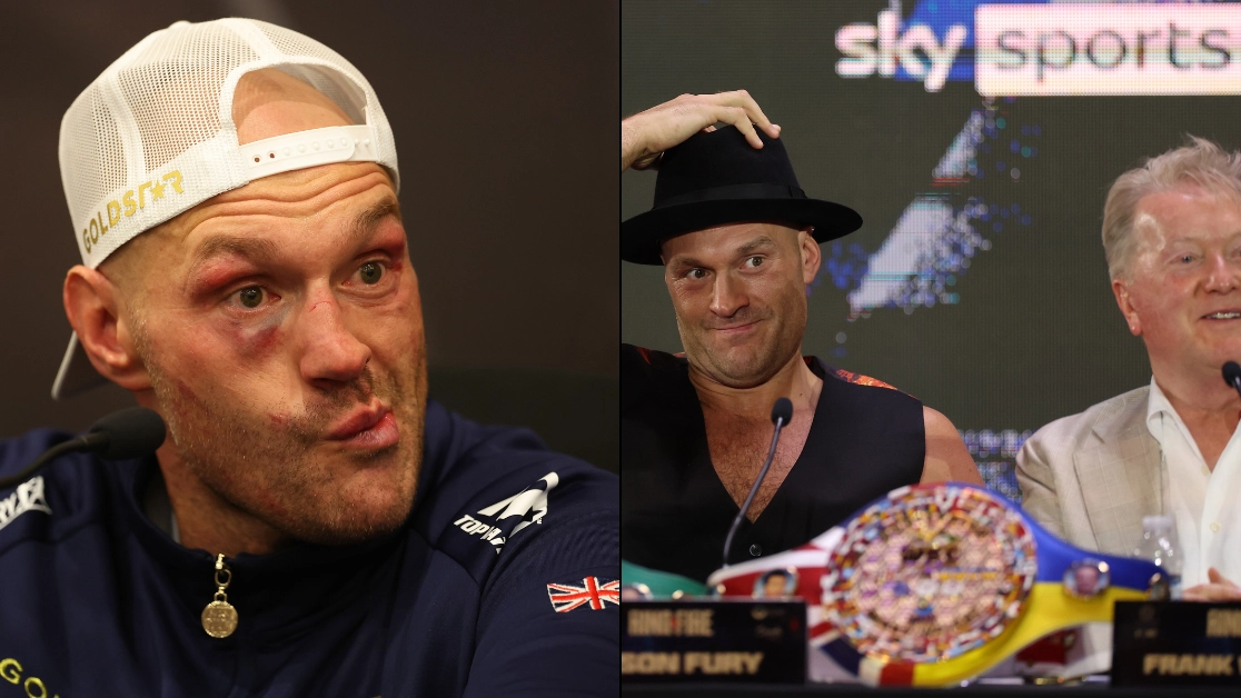 Frank Warren explains Tyson Fury's behaviour in defence of post-fight interview comments