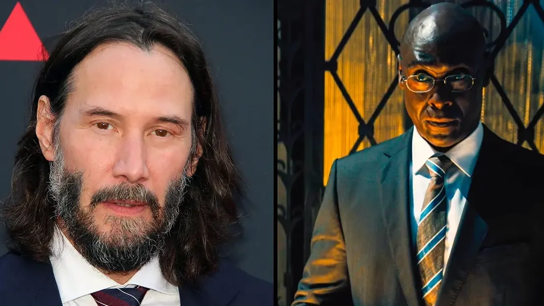 Keanu Reeves once visited Lance Reddick as his one birthday wish