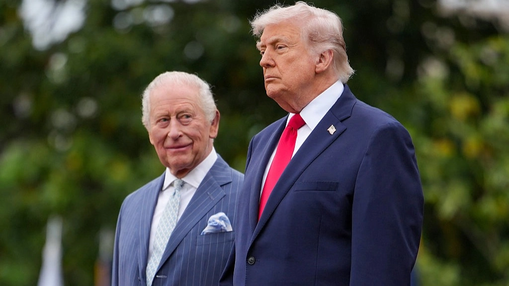 The gifts exchanged between Trump and King Charles during historic visit including Melania's message to Kate and William