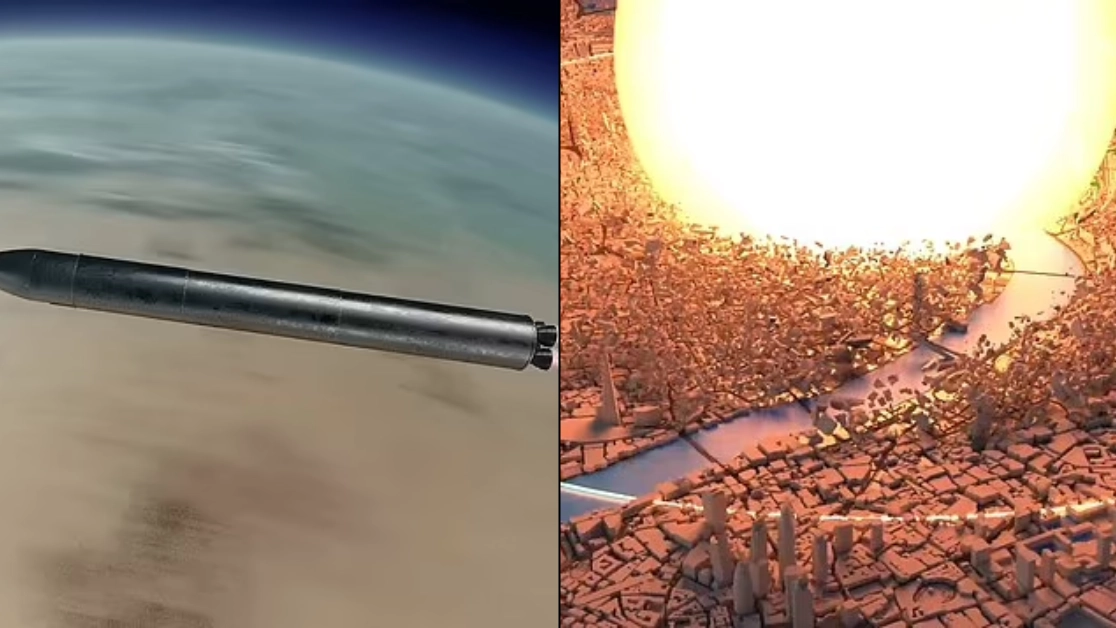 Simulation of nuclear strike on London that would 'instantly vaporise' hundreds of thousands aired on TV