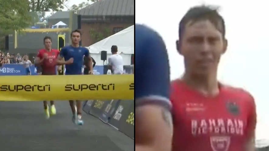 Alex Yee’s Olympic rival fuming at what he did when crossing the line after beating him again