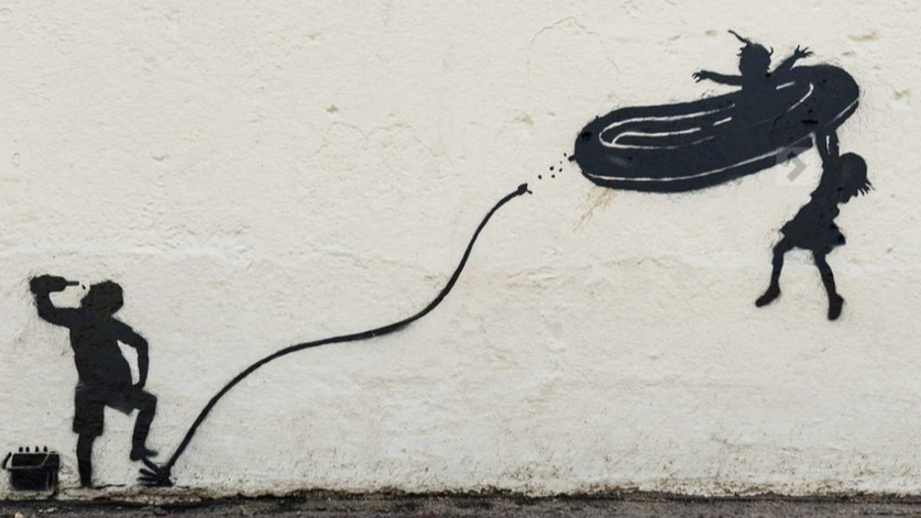 'Insensitive' Banksy Mural Near Site Of Girl's Death To Be Moved Into Museum