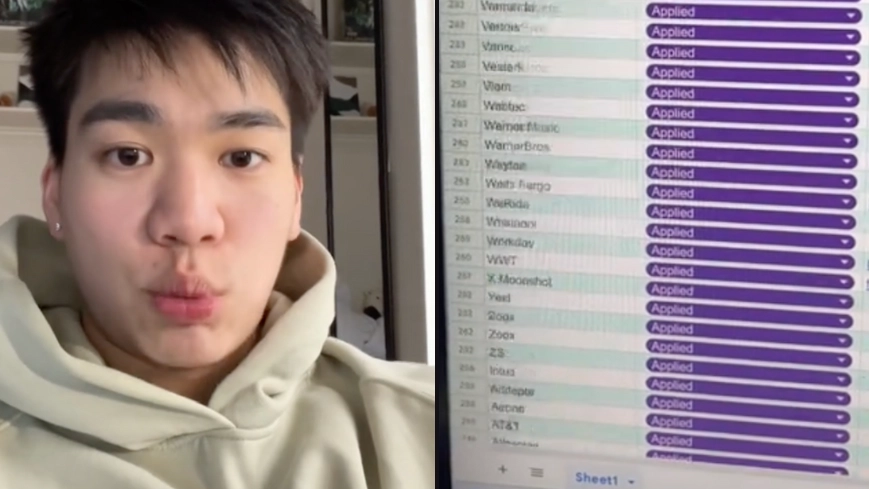Student applies for nearly 500 jobs and people are baffled by his results