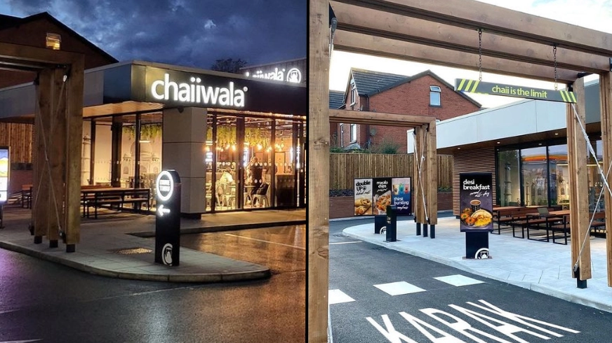 The UK has opened its first-ever Indian drive-thru
