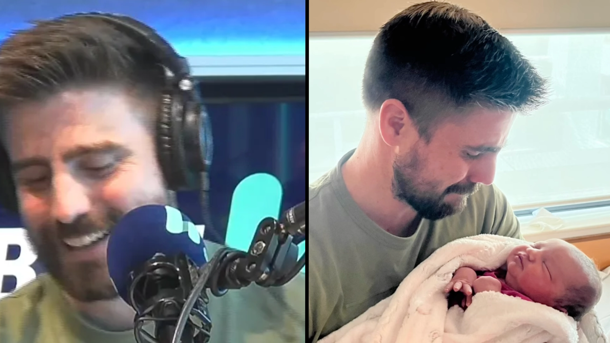 Radio presenter, 37, leaves listeners stunned after announcing he’s become a grandfather