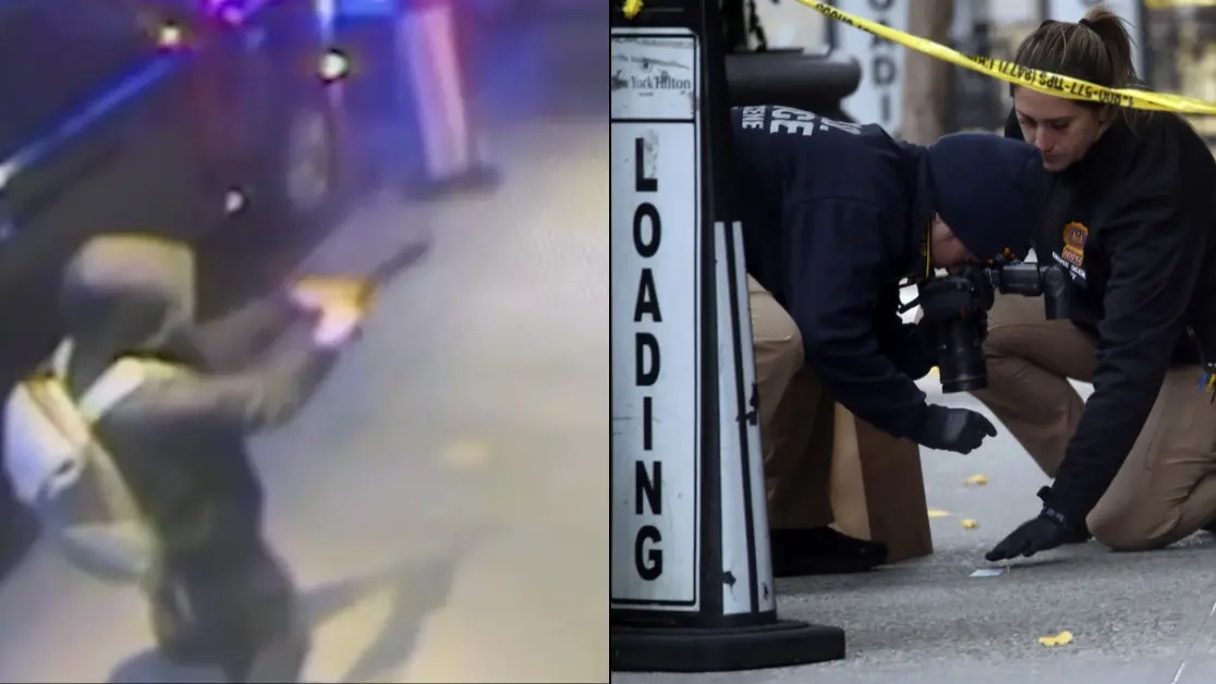 Killer 'left shocking message on bullets' after major health insurance CEO assassinated on New York street