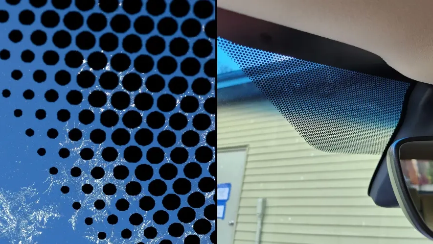 People are just discovering what the black dots on car windscreens are actually for