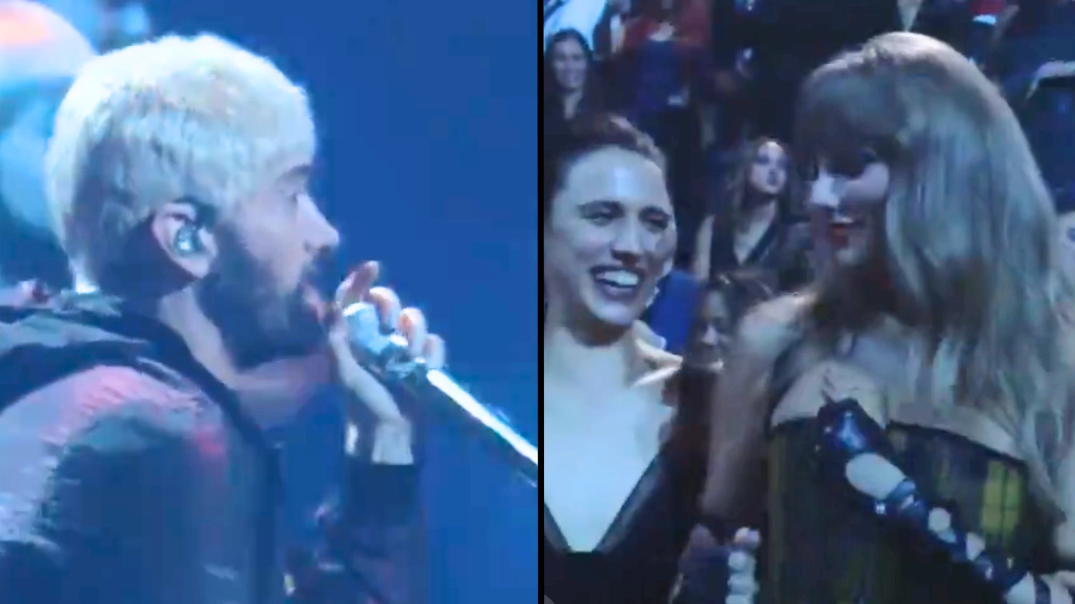 Eminem fans think something may be coming after seeing Taylor Swift's reaction to his VMAs performance