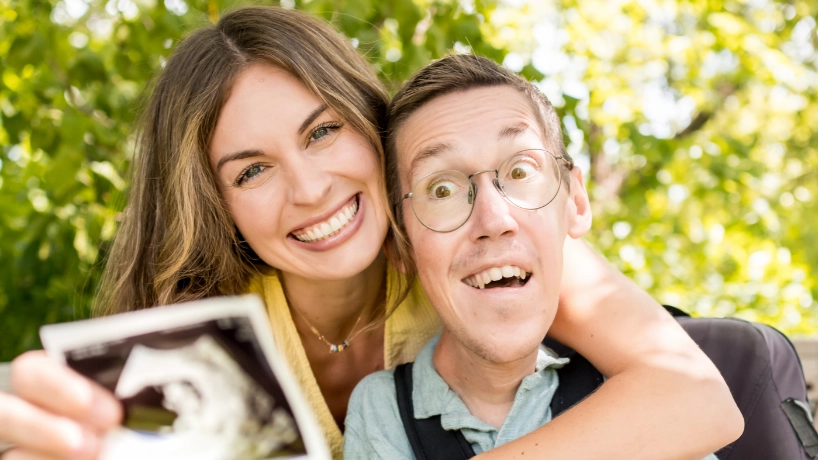 Interabled couple Shane and Hannah hit back at vile comment liked by thousands after sharing pregnant update