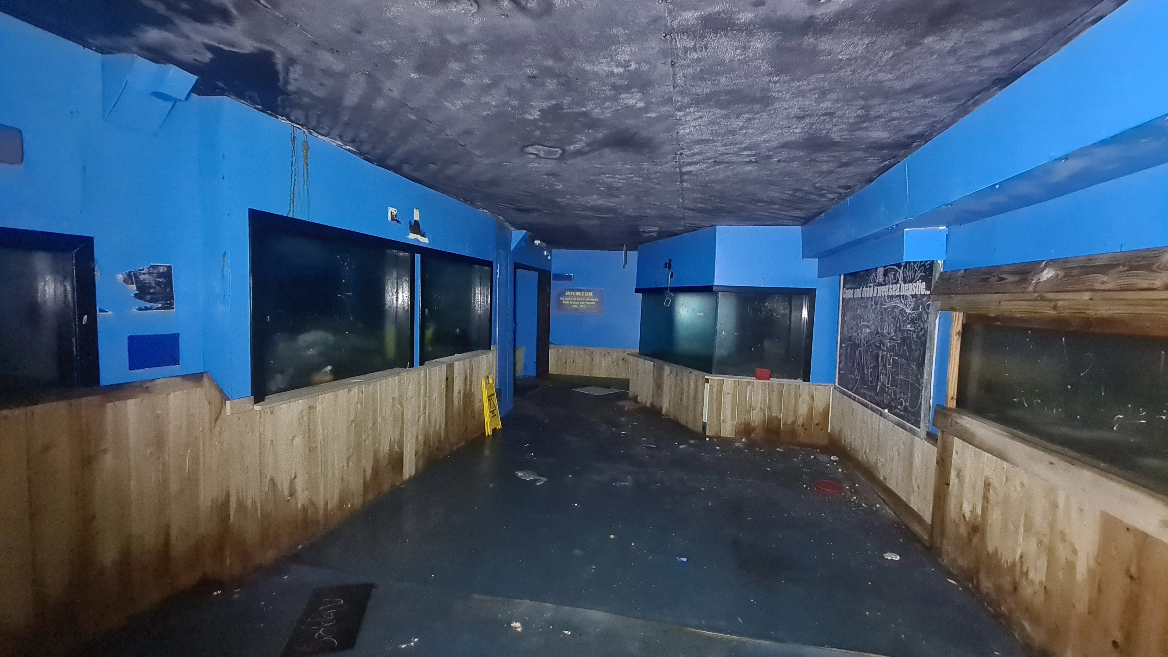UK's first Sea Life centre discovered abandoned with tanks still full