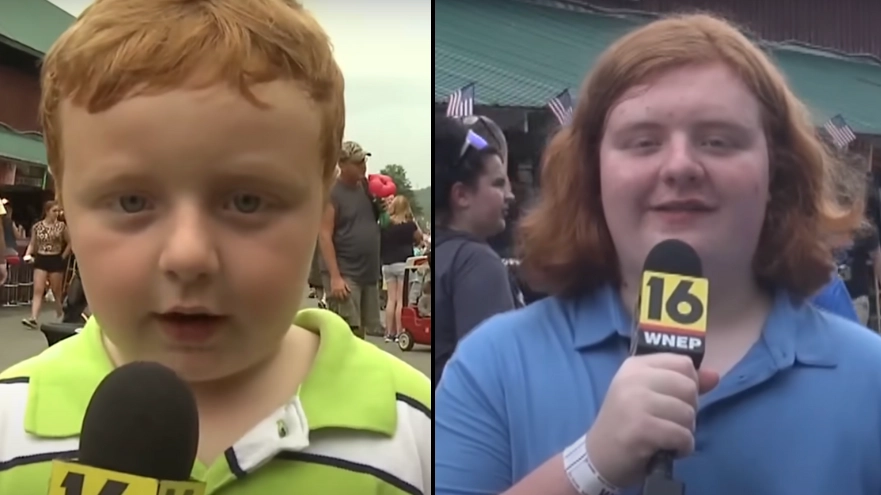 Iconic ‘apparently kid’ recreates viral clip 10 years later and it's just as good