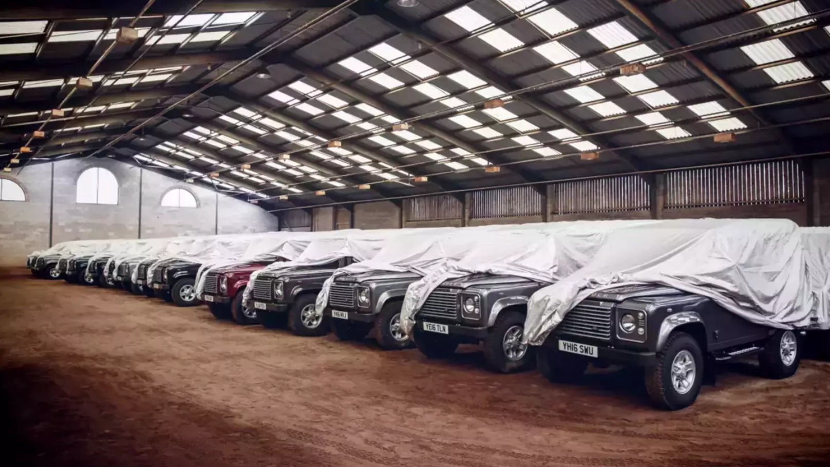Man spent £8 million on 240 Land Rover Defenders in 2015 and made insane amount from them