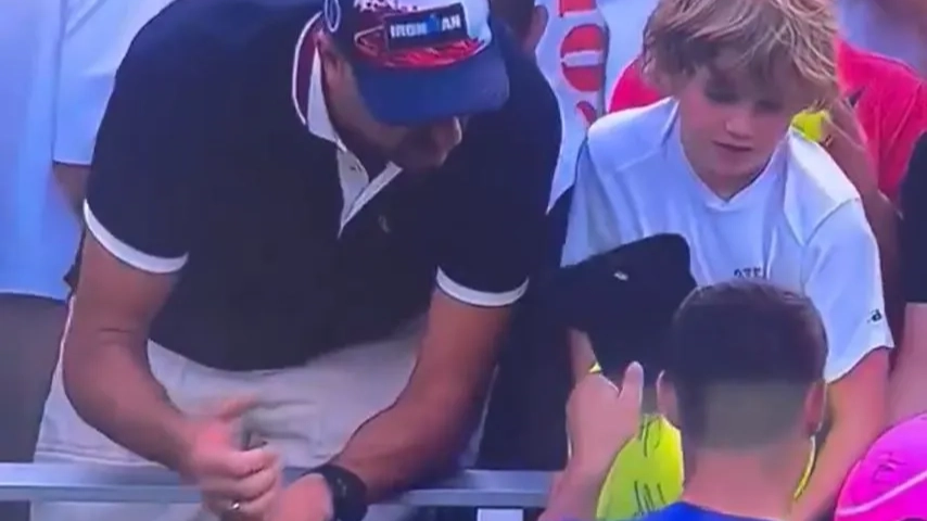CEO issues official response to 'stealing' cap from child at US Open in viral video