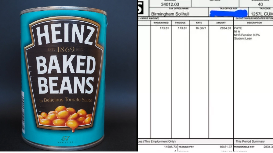 Man uses baked beans to explain junior doctors' pay and why they’re striking