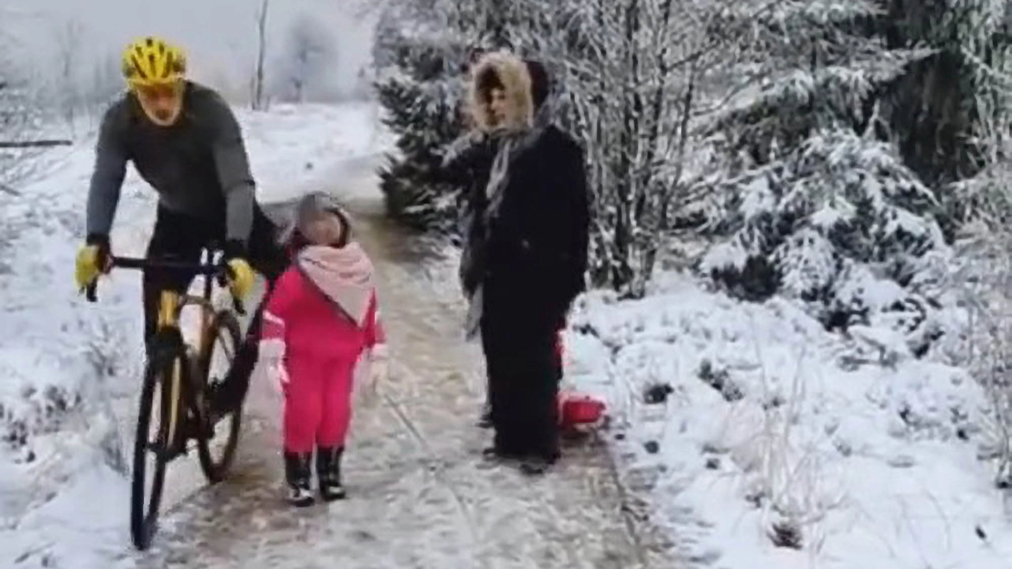 Father who filmed cyclist kneeing five-year-old daughter wins legal battle