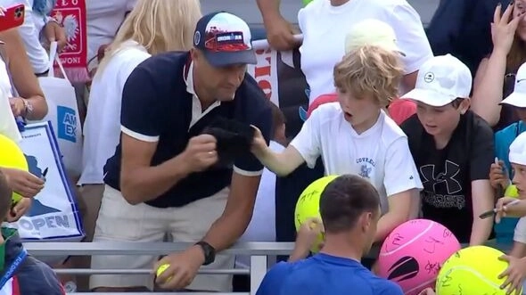 Man slammed for shocking moment at tennis match in viral video identified as player speaks out
