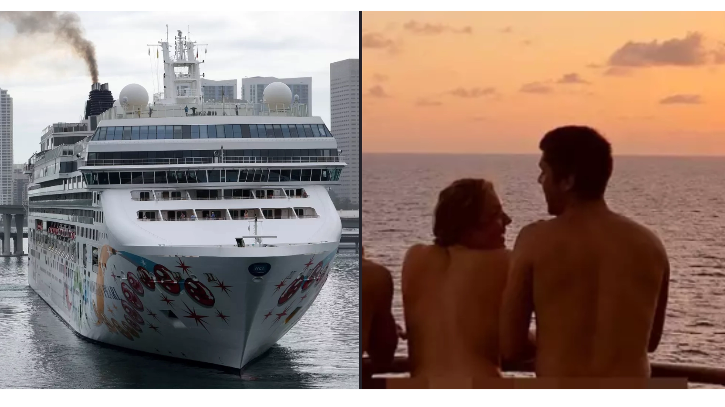 Man explains what would happen if a passenger got aroused on 2,000-person nude cruise
