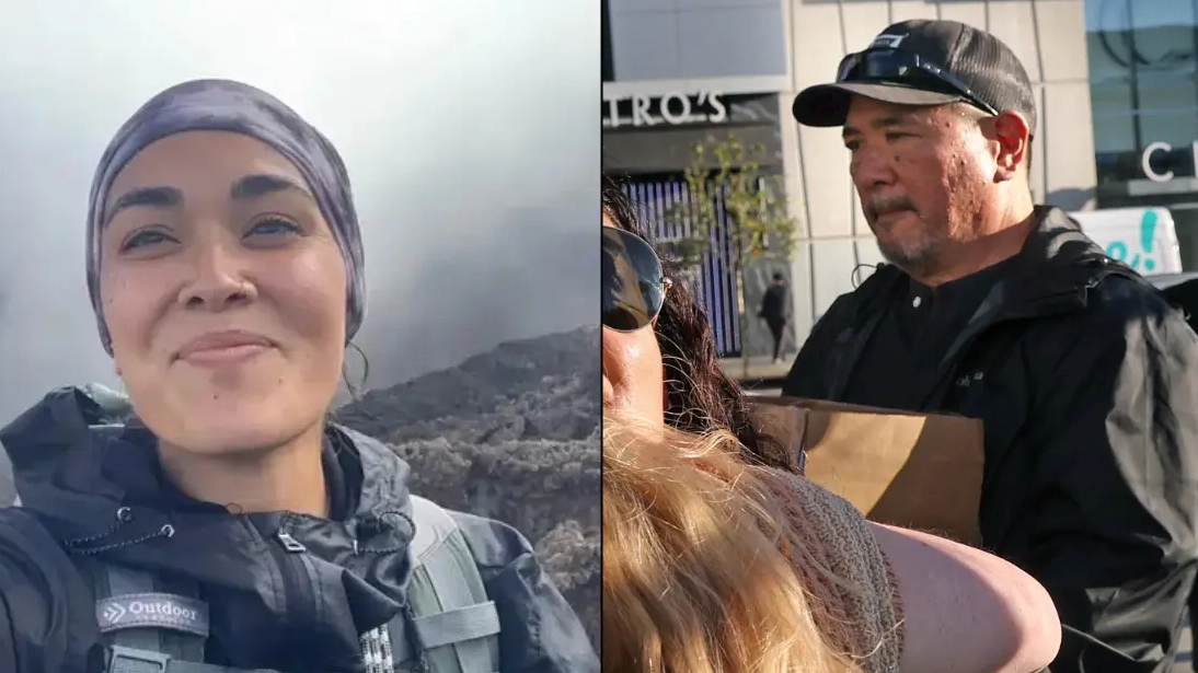 Family of woman who went missing from airport after sending alarming texts make plea following death of her father