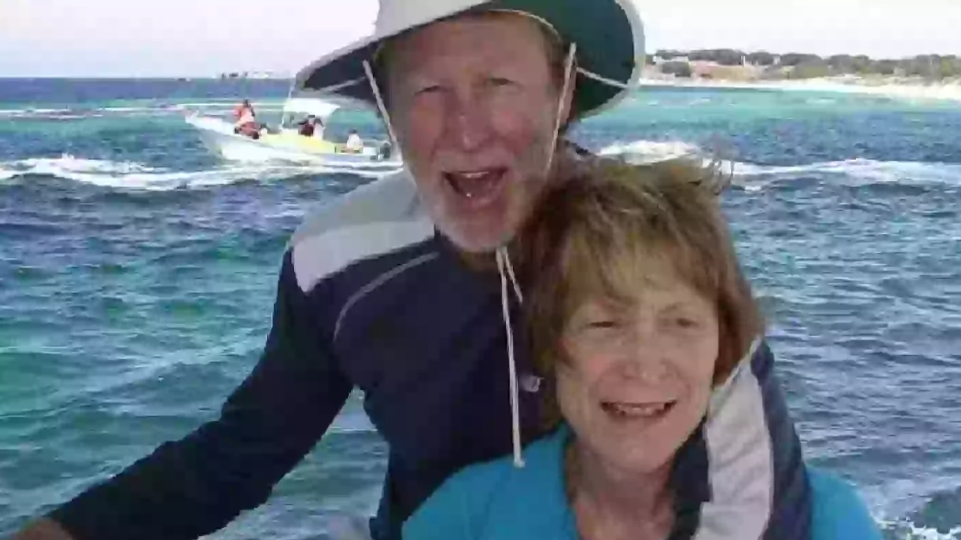 Husband's tribute to wife who was killed after being eaten whole by 13ft shark without anyone noticing