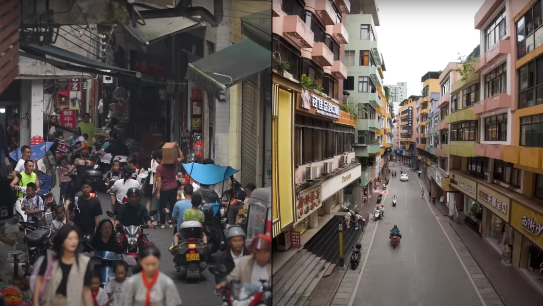 'World's narrowest city' has 450,000 people living there but is in 'constant threat of disaster'