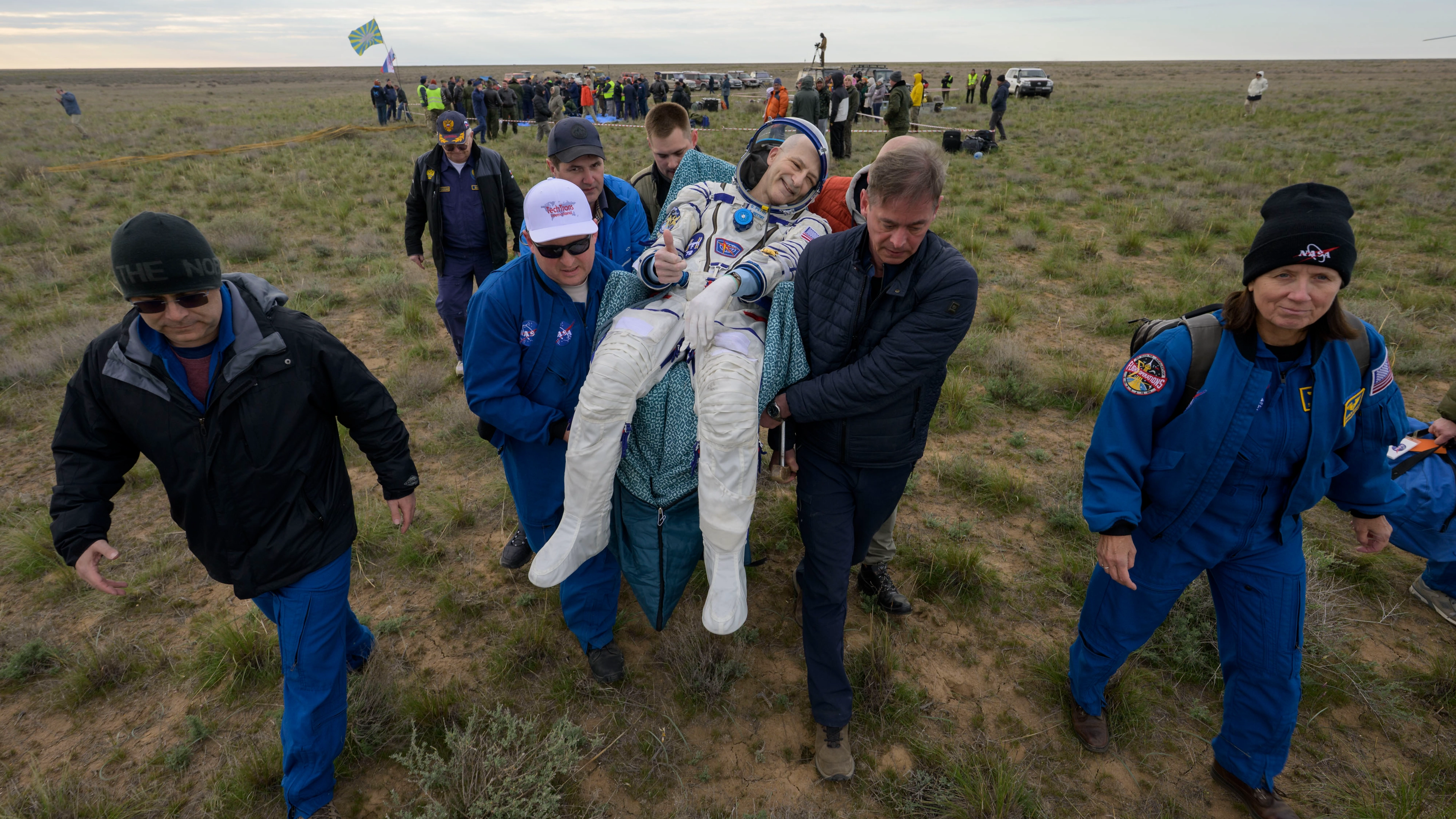 NASA's oldest astronaut who spent 220 days in space speaks out on health after sparking concern