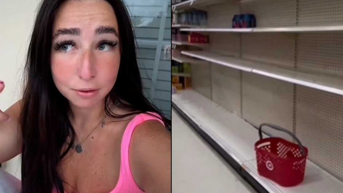 Desperate Brit caught up in Florida's hurricane describes 'manic' scenes as hotel told her 'you're on your own'
