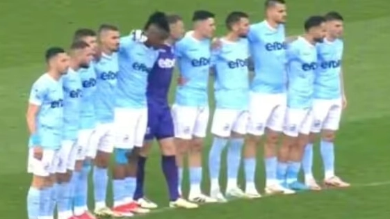Football team apologises after conducting a minute’s silence for player who is still alive