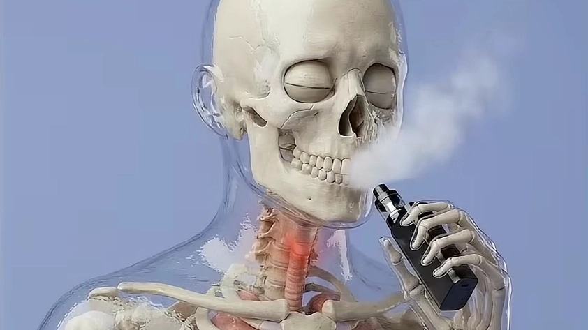 Impact smoking vs vaping has on your body is shown in worrying simulation